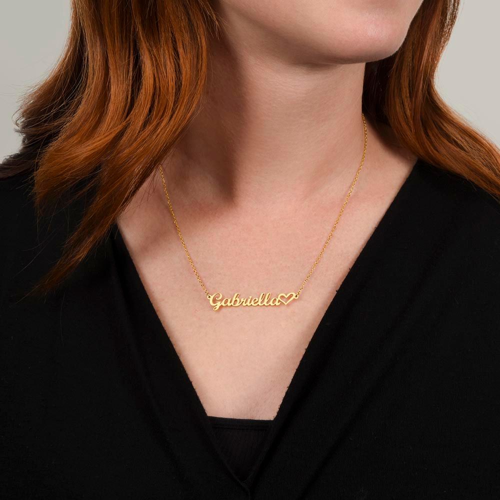 Personalized Heart Name Necklace-Express Your Love Gifts