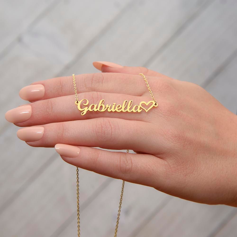 Personalized Heart Name Necklace-Express Your Love Gifts