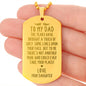 A Touch Grey Engraved Dog Tag Necklace Stainless Steel or 18k Gold w 24" Chain-Express Your Love Gifts