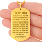 Older I Get Engraved Dog Tag Necklace Stainless Steel or 18k Gold w 24" Chain-Express Your Love Gifts