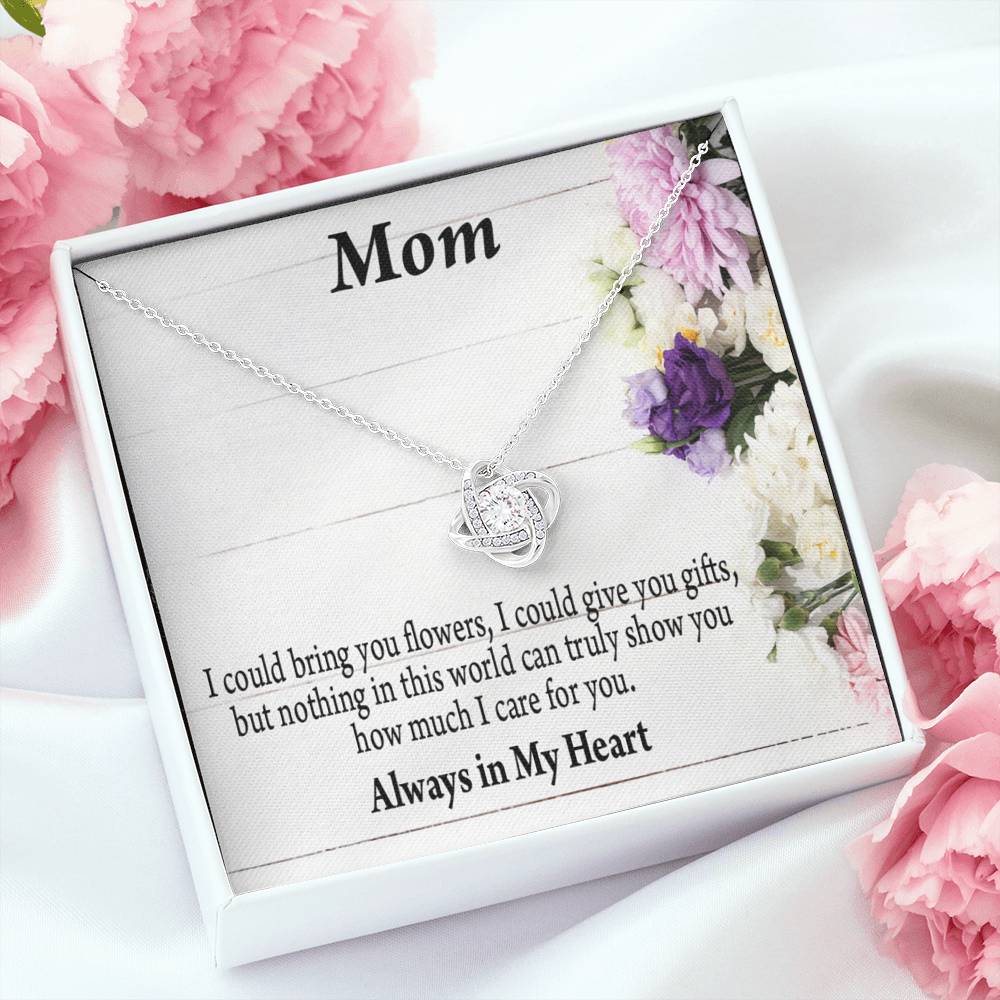 To Mom Mother Bonus Mom Grandmom Flowers And Gifts Love Knot Message Card From Son Daughter Gift Anniversary Birthday Graduation Mothers Day-Express Your Love Gifts