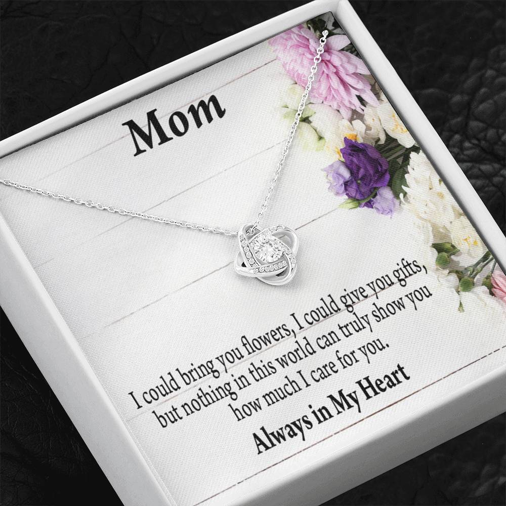To Mom Mother Bonus Mom Grandmom Flowers And Gifts Love Knot Message Card From Son Daughter Gift Anniversary Birthday Graduation Mothers Day-Express Your Love Gifts