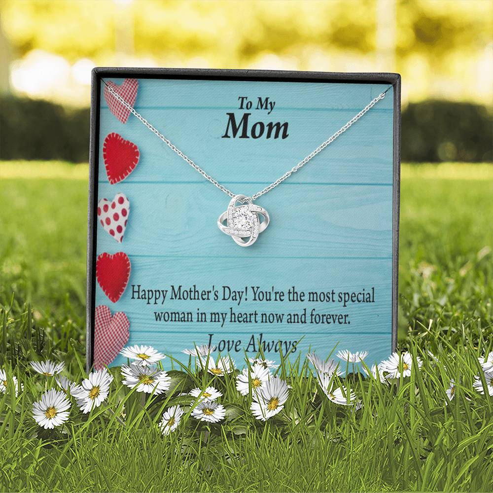 Happy Mother'S Day To The Most Special Woman Love Knot Message Card From Son Daughter Gift Anniversary Birthday Graduation Mothers Day-Express Your Love Gifts