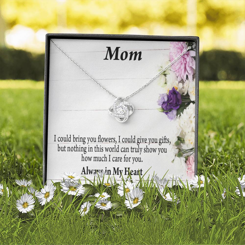 To Mom Mother Bonus Mom Grandmom Flowers And Gifts Love Knot Message Card From Son Daughter Gift Anniversary Birthday Graduation Mothers Day-Express Your Love Gifts