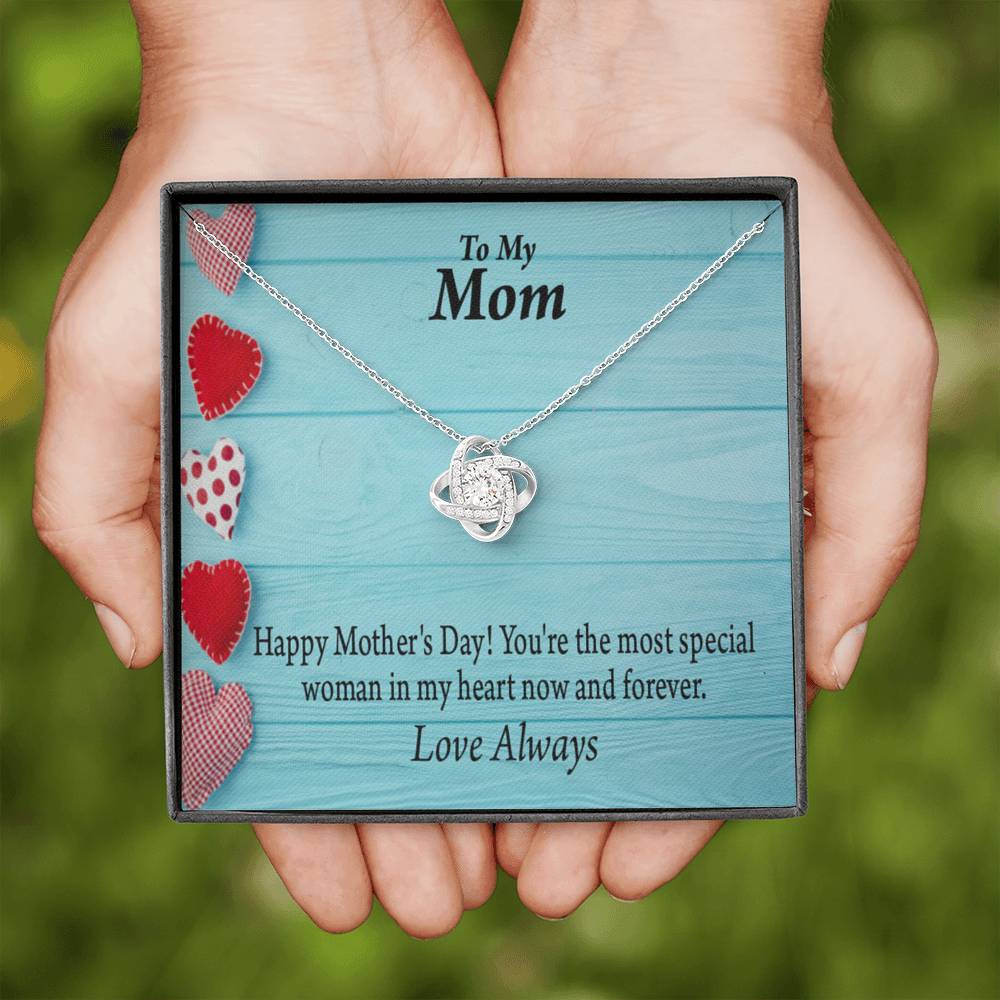 Happy Mother'S Day To The Most Special Woman Love Knot Message Card From Son Daughter Gift Anniversary Birthday Graduation Mothers Day-Express Your Love Gifts