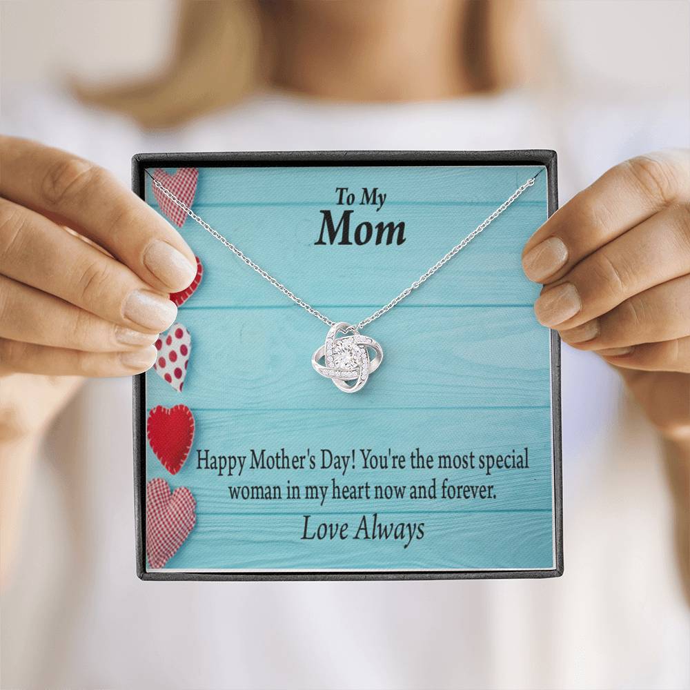 Happy Mother'S Day To The Most Special Woman Love Knot Message Card From Son Daughter Gift Anniversary Birthday Graduation Mothers Day-Express Your Love Gifts
