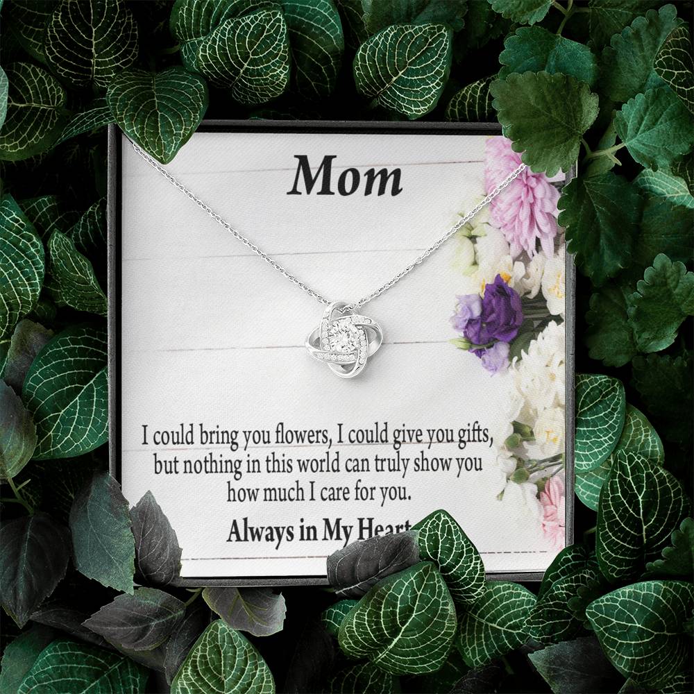 To Mom Mother Bonus Mom Grandmom Flowers And Gifts Love Knot Message Card From Son Daughter Gift Anniversary Birthday Graduation Mothers Day-Express Your Love Gifts