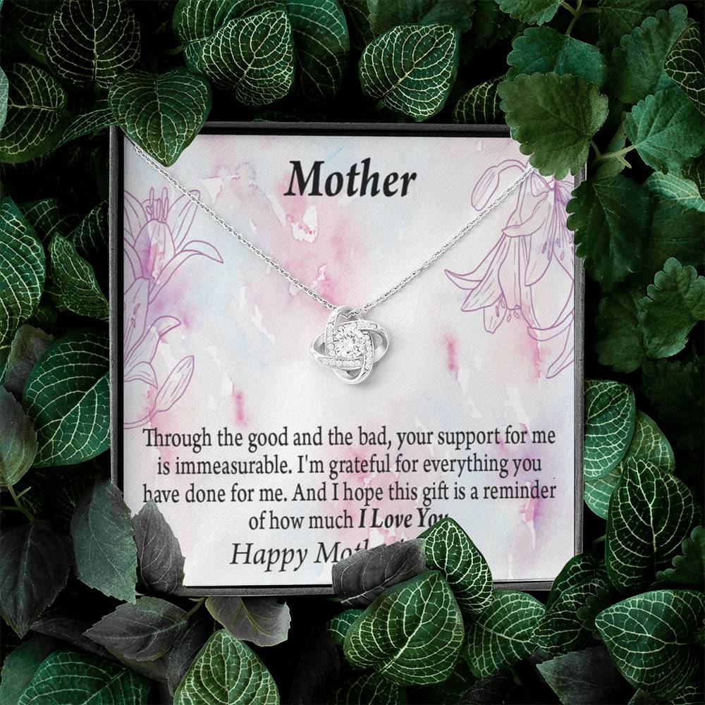 Happy Mother'S Day So Grateful Love Knot Message Card From Son Daughter Gift Anniversary Birthday Graduation Mothers Day-Express Your Love Gifts