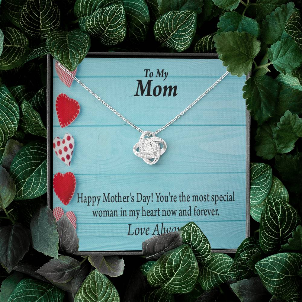 Happy Mother'S Day To The Most Special Woman Love Knot Message Card From Son Daughter Gift Anniversary Birthday Graduation Mothers Day-Express Your Love Gifts