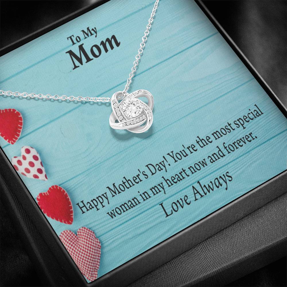 Happy Mother'S Day To The Most Special Woman Love Knot Message Card From Son Daughter Gift Anniversary Birthday Graduation Mothers Day-Express Your Love Gifts