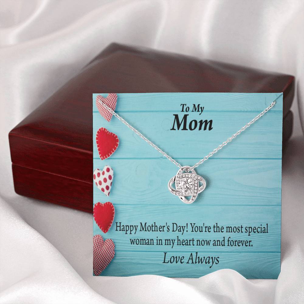 Happy Mother'S Day To The Most Special Woman Love Knot Message Card From Son Daughter Gift Anniversary Birthday Graduation Mothers Day-Express Your Love Gifts