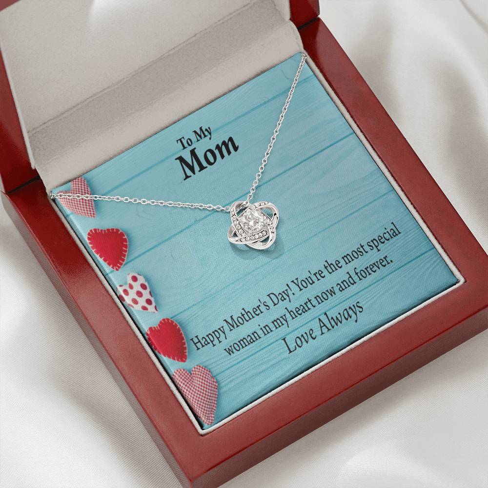 Happy Mother'S Day To The Most Special Woman Love Knot Message Card From Son Daughter Gift Anniversary Birthday Graduation Mothers Day-Express Your Love Gifts