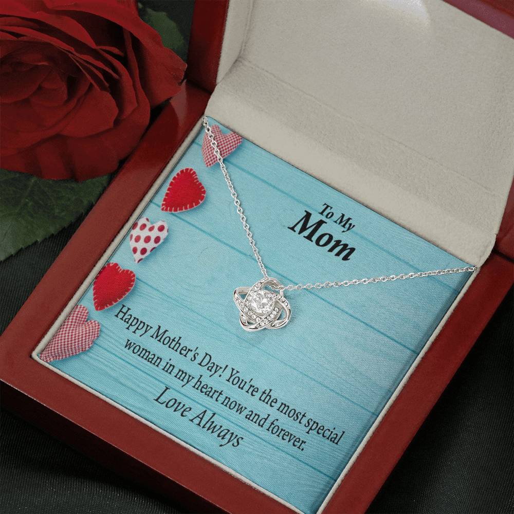Happy Mother'S Day To The Most Special Woman Love Knot Message Card From Son Daughter Gift Anniversary Birthday Graduation Mothers Day-Express Your Love Gifts