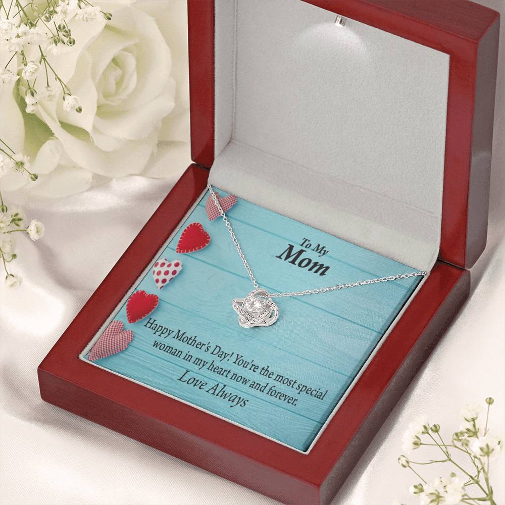 Happy Mother'S Day To The Most Special Woman Love Knot Message Card From Son Daughter Gift Anniversary Birthday Graduation Mothers Day-Express Your Love Gifts