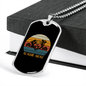 Aussie Dog Mom Necklace Stainless Steel or 18k Gold Dog Tag 24" Chain-Express Your Love Gifts