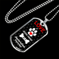 Australian Terrier Love Is Stainless Steel or 18k Gold Dog Tag 24" Chain-Express Your Love Gifts