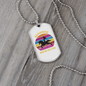 Authentic Made Me Rich Horse Necklace Stainless Steel or 18k Gold Dog Tag 24" Chain-Express Your Love Gifts