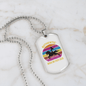 Authentic Made Me Rich Horse Necklace Stainless Steel or 18k Gold Dog Tag 24" Chain-Express Your Love Gifts