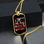 Average Nicer Dog Necklace Stainless Steel or 18k Gold Dog Tag 24" Chain-Express Your Love Gifts