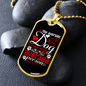 Average Nicer Dog Necklace Stainless Steel or 18k Gold Dog Tag 24" Chain-Express Your Love Gifts