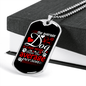 Average Nicer Dog Necklace Stainless Steel or 18k Gold Dog Tag 24" Chain-Express Your Love Gifts