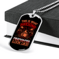 Awesome Firefighter Looks Like Necklace Stainless Steel or 18k Gold Dog Tag 24" Chain-Express Your Love Gifts
