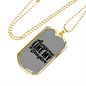 Awesome Like Beagle Necklace Stainless Steel or 18k Gold Dog Tag 24" Chain-Express Your Love Gifts
