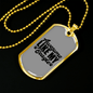 Awesome Like Beagle Necklace Stainless Steel or 18k Gold Dog Tag 24" Chain-Express Your Love Gifts