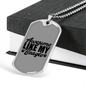 Awesome Like Beagle Necklace Stainless Steel or 18k Gold Dog Tag 24" Chain-Express Your Love Gifts