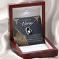 Awesome Nurse Healthcare Medical Worker Nurse Appreciation Gift Forever Necklace w Message Card-Express Your Love Gifts
