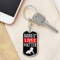 Baby Lives Matter Dog Tag Pendant Keychain Stainless Steel or 18k Gold-Express Your Love Gifts