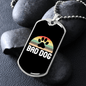 Bad Dog Necklace Stainless Steel or 18k Gold Dog Tag 24" Chain-Express Your Love Gifts