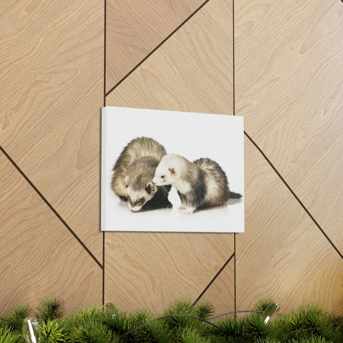 Scripture Walls Badger Group Badger Troop Print Animal Wall Art Wildlife Canvas Prints Wall Art Ready to Hang Unframed-Express Your Love Gifts