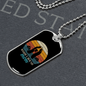 Basset Hound Mom Necklace Stainless Steel or 18k Gold Dog Tag 24" Chain-Express Your Love Gifts