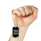 Be Back To Go Hunting Necklace Stainless Steel or 18k Gold Dog Tag 24" Chain-Express Your Love Gifts