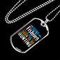 Be Back To Go Hunting Necklace Stainless Steel or 18k Gold Dog Tag 24" Chain-Express Your Love Gifts