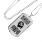 Be Global Christians Necklace Stainless Steel or 18k Gold Dog Tag 24" Chain-Express Your Love Gifts