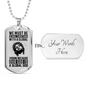 Be Global Christians Necklace Stainless Steel or 18k Gold Dog Tag 24" Chain-Express Your Love Gifts