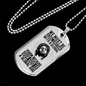 Be Global Christians Necklace Stainless Steel or 18k Gold Dog Tag 24" Chain-Express Your Love Gifts