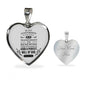 Be Not Conformed Romans 12:2 Bible Verse Necklace Stainless Steel or 18k Gold Heart Pendant 18-22"-Express Your Love Gifts