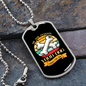 Be The Person Bones Necklace Stainless Steel or 18k Gold Dog Tag 24" Chain-Express Your Love Gifts