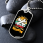 Be The Person Bones Necklace Stainless Steel or 18k Gold Dog Tag 24" Chain-Express Your Love Gifts
