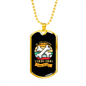 Be The Person Bones Necklace Stainless Steel or 18k Gold Dog Tag 24" Chain-Express Your Love Gifts