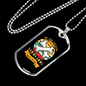 Be The Person Bones Necklace Stainless Steel or 18k Gold Dog Tag 24" Chain-Express Your Love Gifts