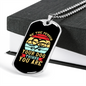 Be The Person Hearts Necklace Stainless Steel or 18k Gold Dog Tag 24" Chain-Express Your Love Gifts