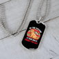 Be The Person Necklace Stainless Steel or 18k Gold Dog Tag 24" Chain-Express Your Love Gifts