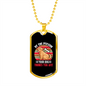 Be The Person Necklace Stainless Steel or 18k Gold Dog Tag 24" Chain-Express Your Love Gifts