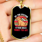Be The Person Necklace Stainless Steel or 18k Gold Dog Tag 24" Chain-Express Your Love Gifts