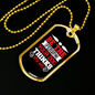 Be The Person Plain Necklace Stainless Steel or 18k Gold Dog Tag 24" Chain-Express Your Love Gifts