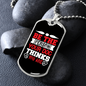 Be The Person Plain Necklace Stainless Steel or 18k Gold Dog Tag 24" Chain-Express Your Love Gifts